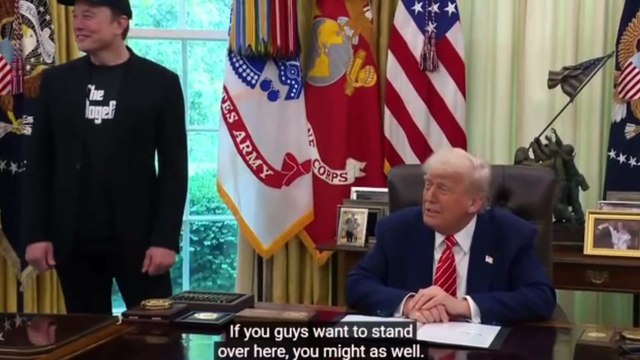 President Donald Trump Praises Elon Musk for His Contribution in DOGE