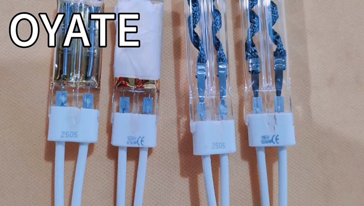Good Quality Twin Tube for Infrared Heating Lamp Halogen Infrared Lamp Carbon Fiber Heating Lamps