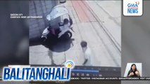 Aabot sa P8,000 halaga ng parcel na nakasilid sa sako, tinangay ng isang lalaki | Balitanghali