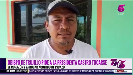 Obispo de Trujillo pide a la presidenta Castro aprobar Acuerdo de Escazú