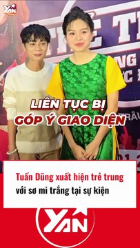 Tuấn Dũng xuất hiện trẻ trung với sơ mi trắng tại sự kiện