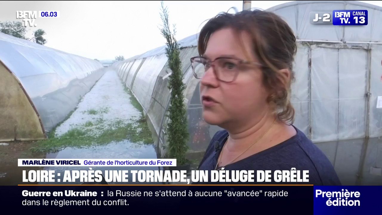 Météo: plusieurs communes de la Loire subissent encore de gros orages de grêle
