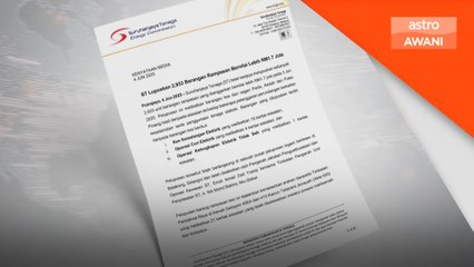 Suruhanjaya Tenaga lupus barangan rampasan bernilai lebih RM1.7 juta