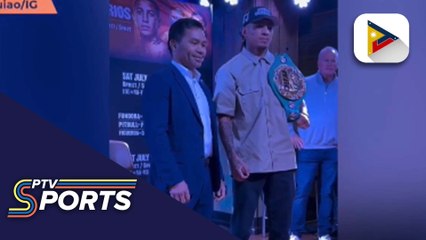 WBC Champion Mario Barrios, may babala kay Manny Pacquiao