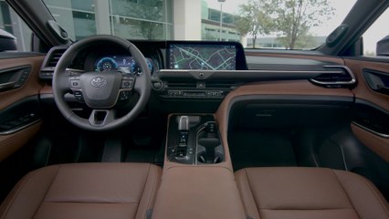 2025 Toyota Crown Signia Limited Storm Cloud Interor Design