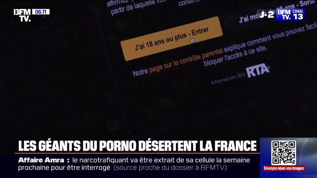 Pornhub, Youporn, Redtube...les sites du géant du porno Aylo bloqués en France pour protester contre la législation sur le contrôle de l'âge des utilisateurs
