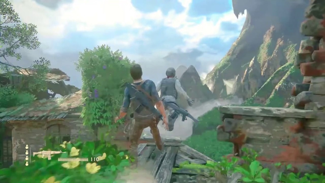 UnCharted4 Stealth Hard Mode - Landslide Fight PC #gaming#pcgaming#uncharted4#gameplay