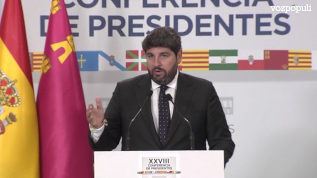 López Miras lamenta la actitud del Gobierno: No hay ninguna voluntad de acuerdo, ni siquiera un mínimo consenso