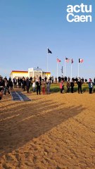 Cérémonie du 6 juin  à  Colleville-Montgomery