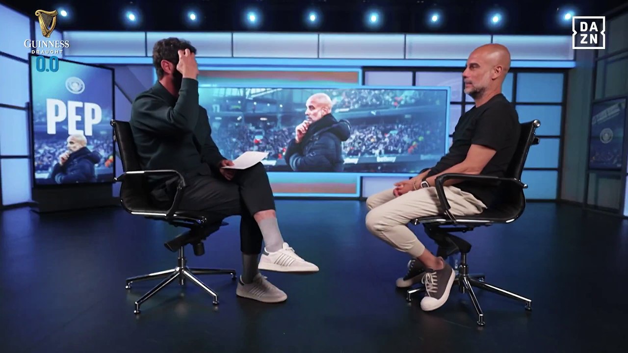 Guardiola habla en el Corner Premier de DAZN sobre Lamine Yamal