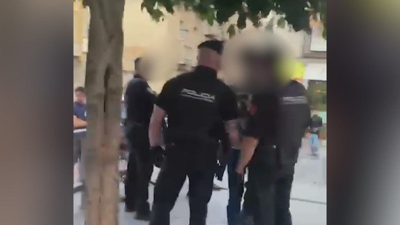 La detención del migrante en Lavapiés