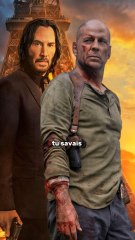 #brucewillis en #JohnWick à la place de #keanureeves ?? J’en parle dans une grosse vidéo sur la création du film à l’occasion de la sortie de #Ballerina !