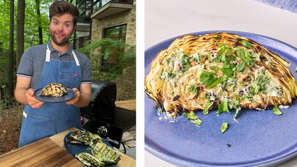 How to Make Grilled Cabbage with Cilantro-Lime Butter