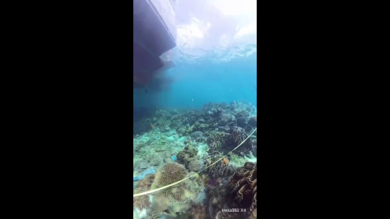 เปิดคลิปความเสียหาย เรือสินค้าเมียนมาเกยตื้นหมู่เกาะสุรินทร์
