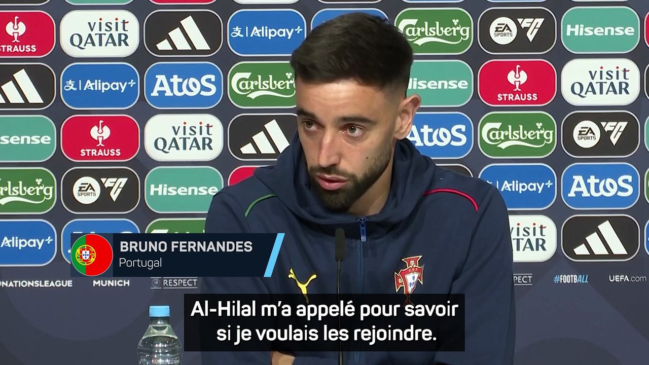 Bruno Fernandes : "Al-Hilal m’a appelé, mais je veux jouer au plus haut niveau"