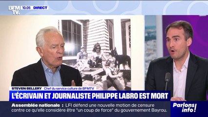 Écrivain, réalisateur, reporter aux États-Unis ou encore parolier de Johnny Hallyday, la folle vie de Philippe Labro
