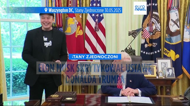 Elon Musk potępił sztandarową ustawę Donalda Trumpa