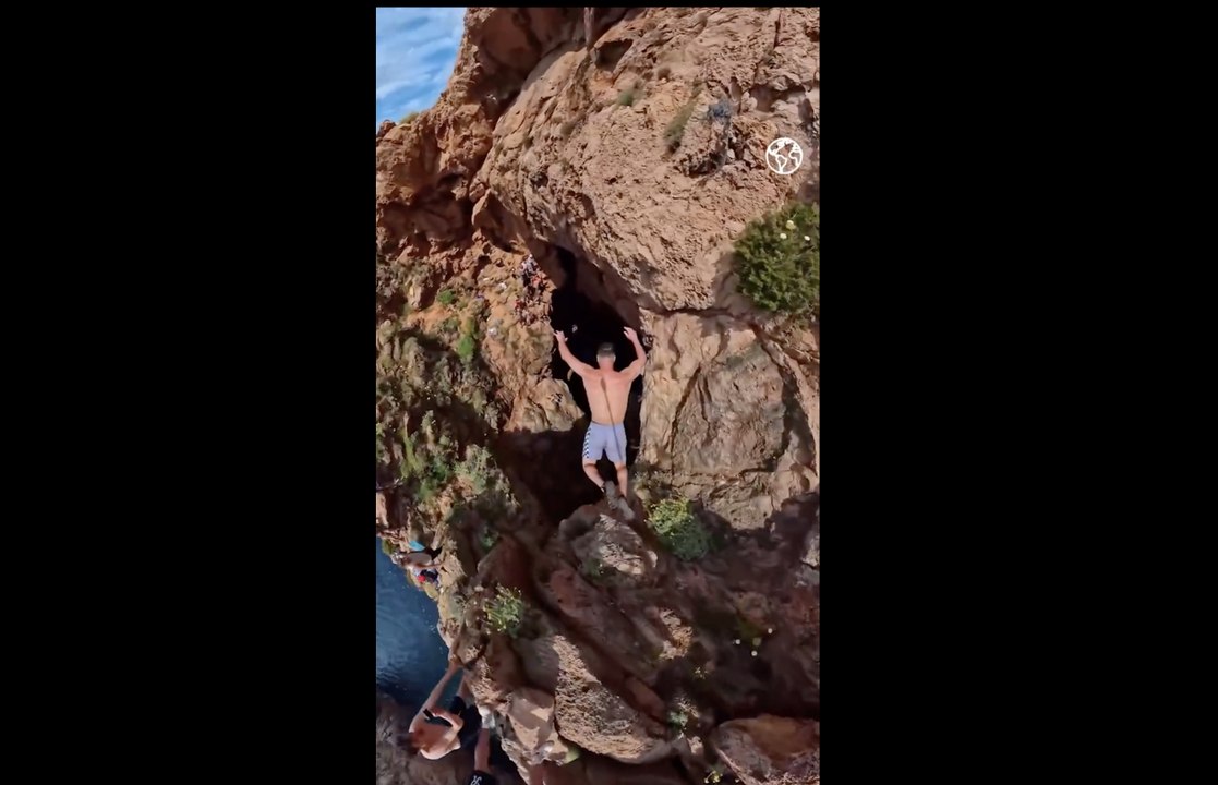 Cliff jumping: à la rencontre de Jérémy Nicollin, champion de saut de falaises