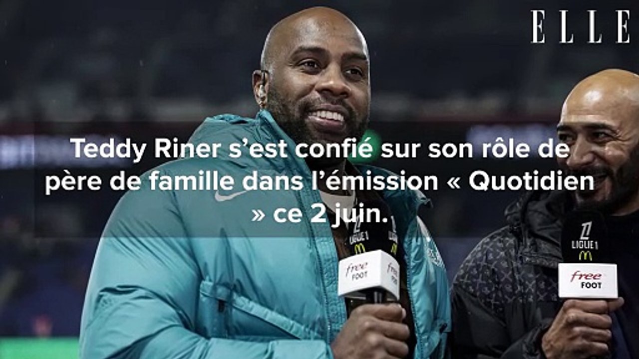 Teddy Riner papa poule : ses confidences sur ses deux enfants