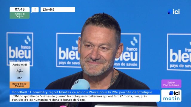 Laurent Munier, président du Chambéry Savoie Mont Blanc Handball