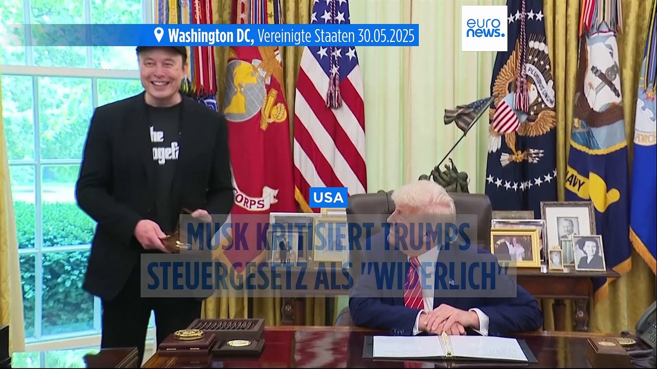 'Ekelhafte Abscheulichkeit': Musk kritisiert das Steuergesetz von Trump
