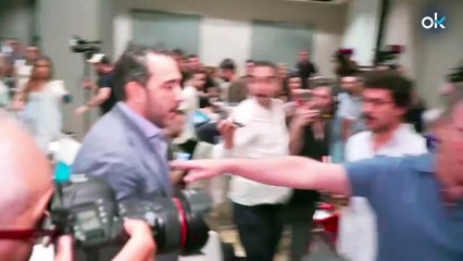 El 'fontanero' Dolset hizo de guardaespaldas de Leire Díez ante la irrupción por sorpresa de Aldama