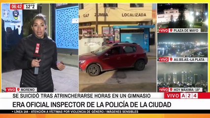 Femicidio en Moreno: el policía de la Ciudad que mató a la pareja de su ex se disparó y murió en el hospital