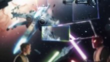 Epic Star Wars Style Space Battle! Laser Sword Duels & Star Destroyers