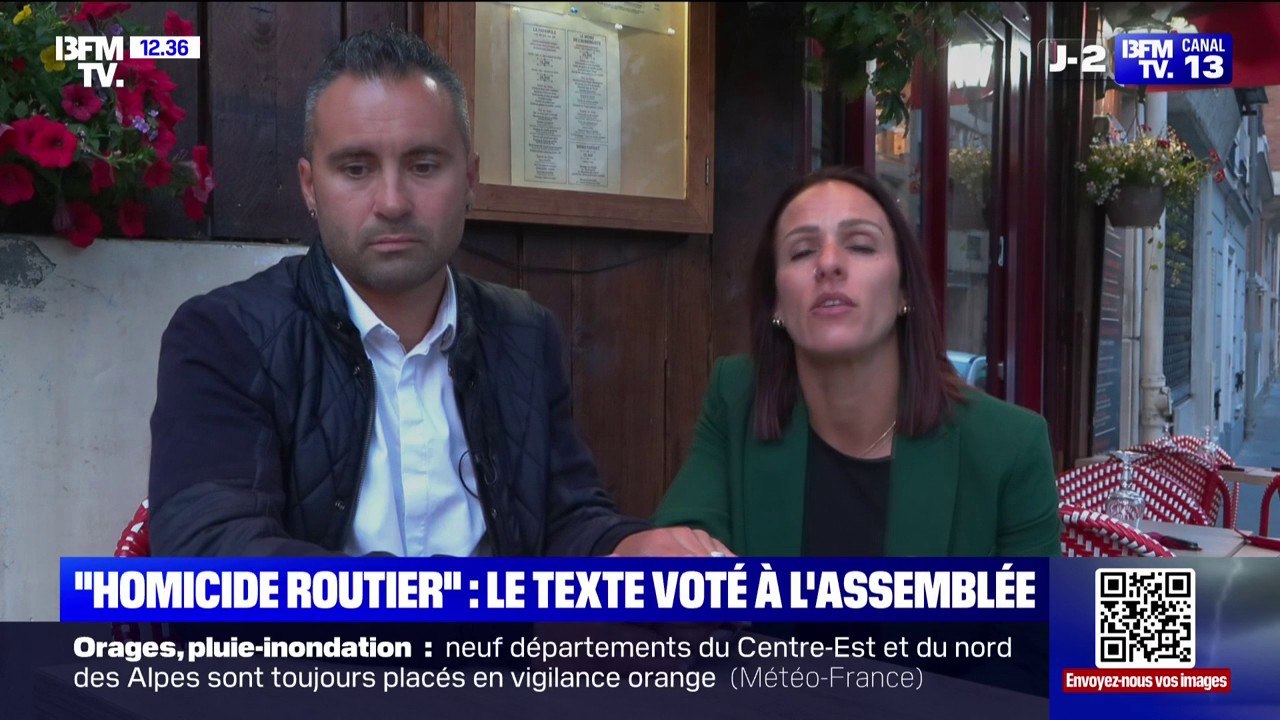 L'adoption à l'Assemblée de la proposition de loi visant à créer un délit d'"homicide routier" est "une belle avancée", confie les parents d'Axel, tué par un conducteur ivre