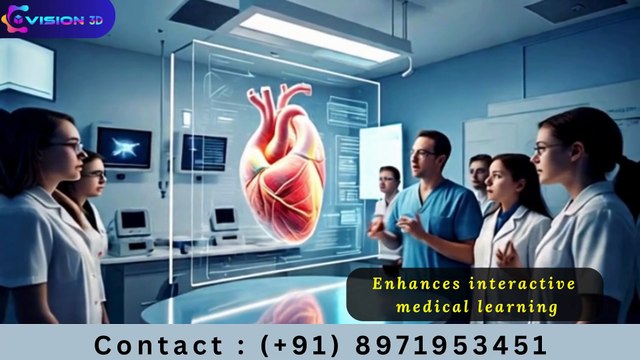 3D Hologram Healthcare: The Future of Medical Visualization.