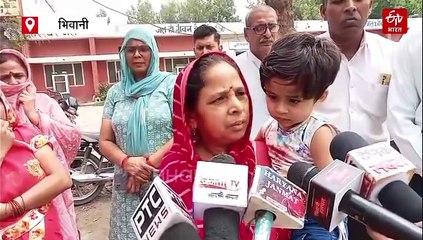 भीषण गर्मी के बीच जल संकट से परेशान भिवानी के बाशिंदे, कहीं गंदा पानी तो कहीं आपूर्ति ठप
