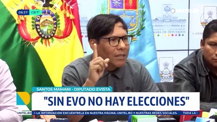 “Hay un desgobierno total”, dice diputado evista, que denuncia "autoatentados" de la Policía