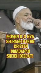 Ahmed Deedat membuat Pakar Kristen ini K.O