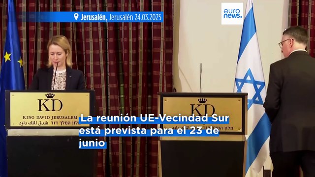 Exclusiva 'Euronews': Israel participará en una reunión de alto nivel en Bruselas pese al enfriamiento de las relaciones con la UE