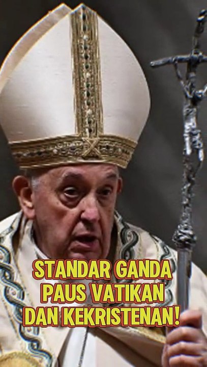 Ahmed Deedat : Standar ganda Paus Paulus dan Kristen!