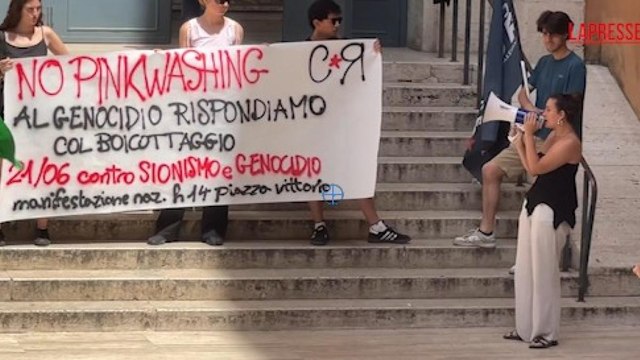 Contestata a La Sapienza la Rettrice dell’università di Haifa: «Stop al genocidio a Gaza»