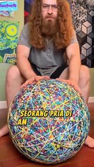 🎬Bola Raksasa dari Karet Gelang? Cuma di Amerika!