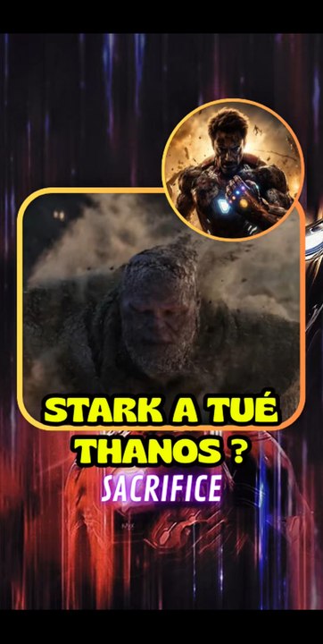 Tony a t-il t*é Thanos ? #CapCut #tonystark #thanos #avengersendgame #theorie #marvel #mcu #pourtoi #fyp #marvelrivals