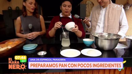 ¡TOME NOTA! PREPARAMOS PAN CON POCOS INGREDIENTES