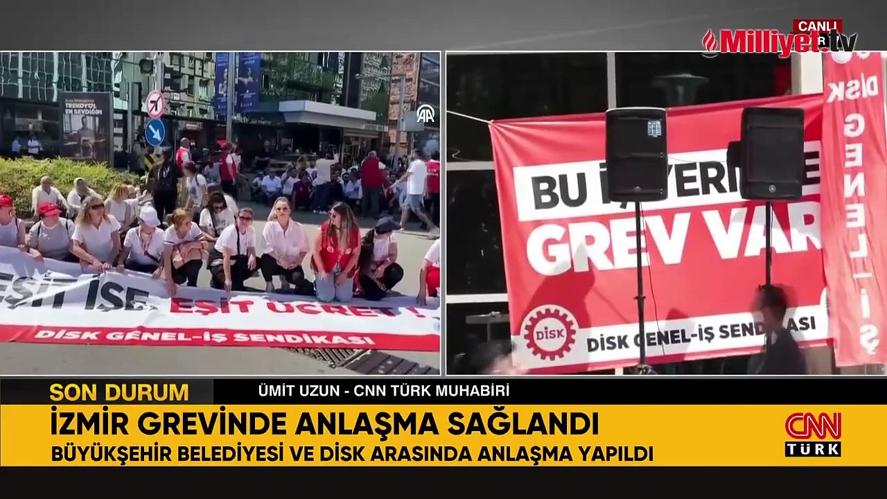 İzmir Büyükşehir Belediyesi ile DİSK anlaşma sağladı