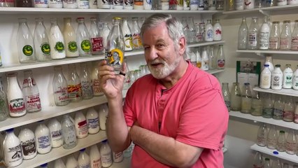 UK's largest milk bottle collection