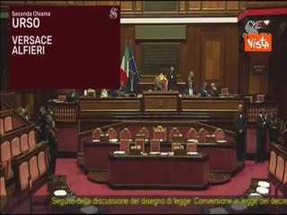 Aula Senato conferma fiducia con 109 voti favorevoli e 69 contrari, il Dl sicurezza è legge