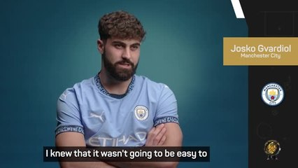 It's not easy to win trophies at City - Gvardiol
