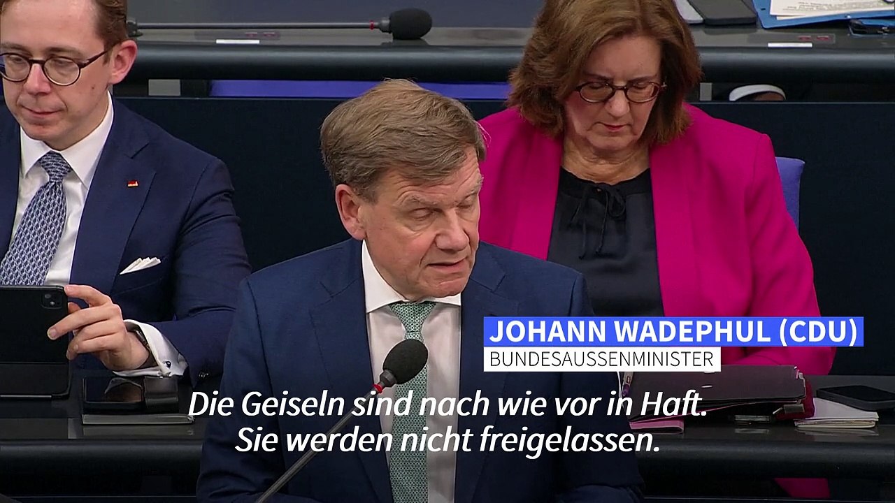 Wadephul: Deutschland wird weiter Waffen an Israel liefern