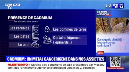 Dans quels aliments trouve-t-on du cadmium?  BFMTV répond à vos questions