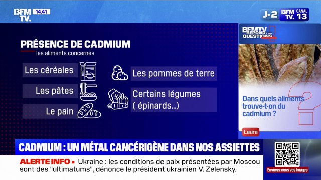 Dans quels aliments trouve-t-on du cadmium? BFMTV répond à vos questions