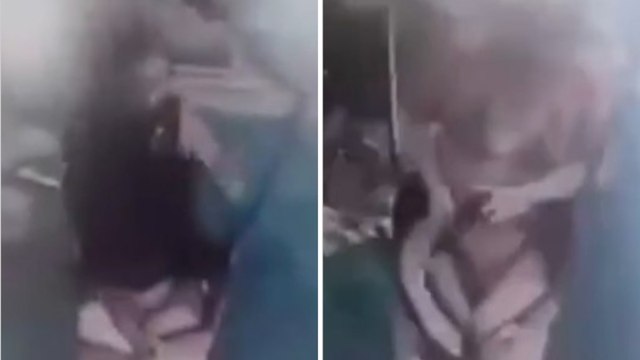 Il video della modella precipitata nell'Adriatico: slaccia l'imbracatura del paracadute e cade nel vuoto da 50 metri d'altezza