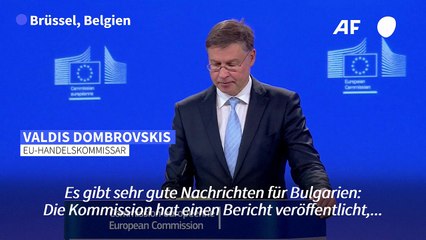 Bulgarien kann 2026 den Euro einführen