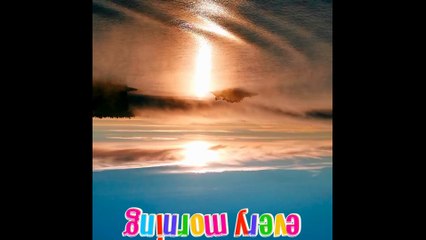 First thing every morning....