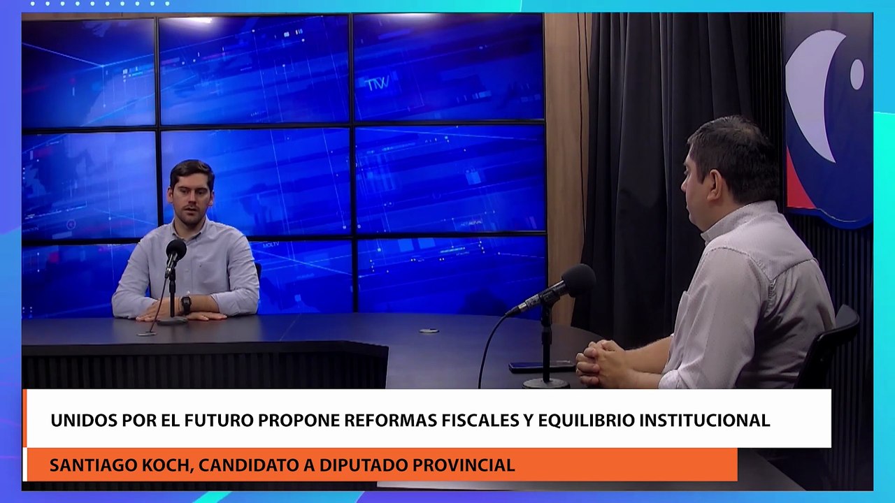Unidos por el Futuro propone reformas fiscales y equilibrio institucional
